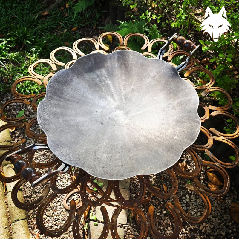 Disco de Arado com Suporte de Parede - 80CM