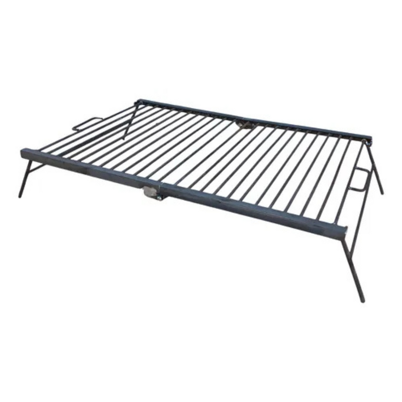 Parrilla Portátil Aço Inox 304 - 6 mm, 80x50
