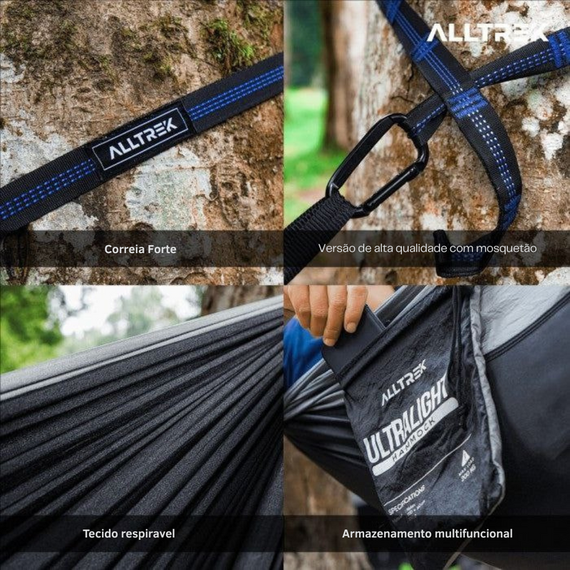 Rede Nylon Hammock Ultralight HM201