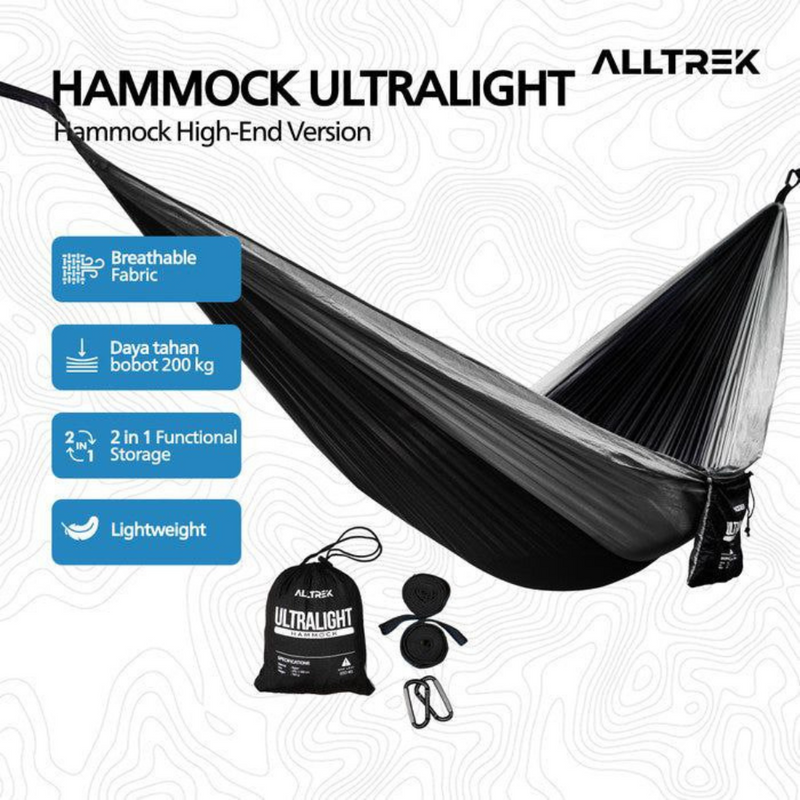 Rede Nylon Hammock Ultralight HM201