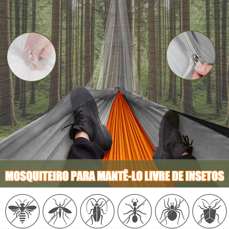 Rede com Mosquiteiro Rede de Casal