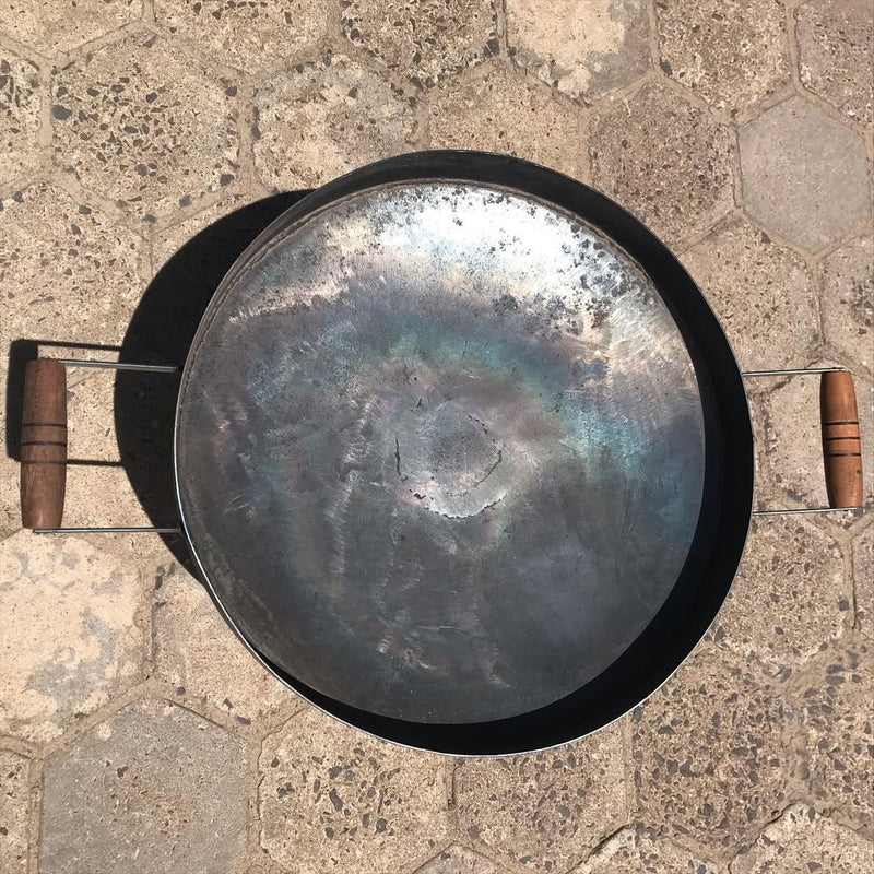 Disco de Arado com Borda e Alças de Madeira 55CM - 67CM - 77CM - 87CM