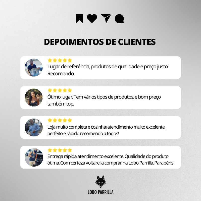 Parrilla Articulada com Base Resistente – Portátil e Prática